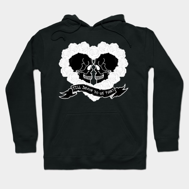 Till death do us part Hoodie by Morishasha